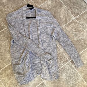 Gray American Eagle cardigan